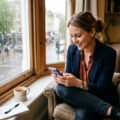 Candidate reading an email after a job offer was rescinded following acceptance