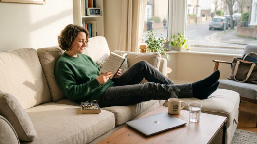 Employee at home during garden leave, away from the workplace but still on payroll