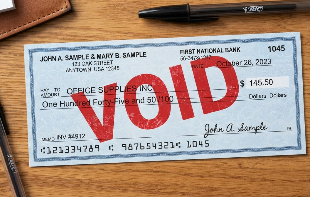 Voided Check
