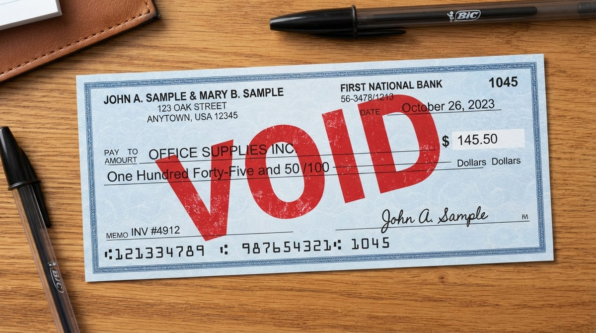 Voided Check