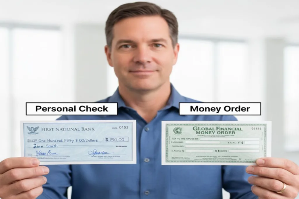 Cashier's Check vs. Money Order