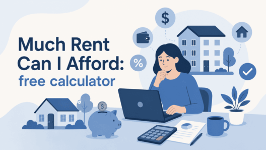How Much Rent Can I Afford